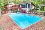 Enjoy the outdoor pool